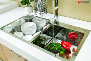 Chậu Rửa Inox Handmade FZ-304 BCL