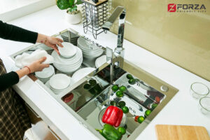 Chậu Rửa Inox Handmade FZ-304 BCL 