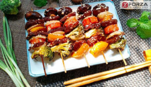 Có thể nướng đồ ăn trên bếp từ nếu như có vỉ nướng hỗ trợ