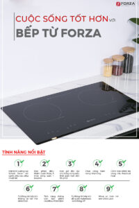 Cuộc sống tốt hơn với bếp từ Forza