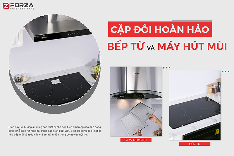 cặp đôi hoàn hảo cho mọi không gian nhà bếp