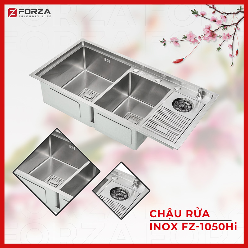 Chậu rửa inox FORZA