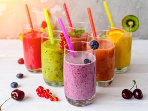 Sinh tố cung cấp chất xơ cho cơ thể