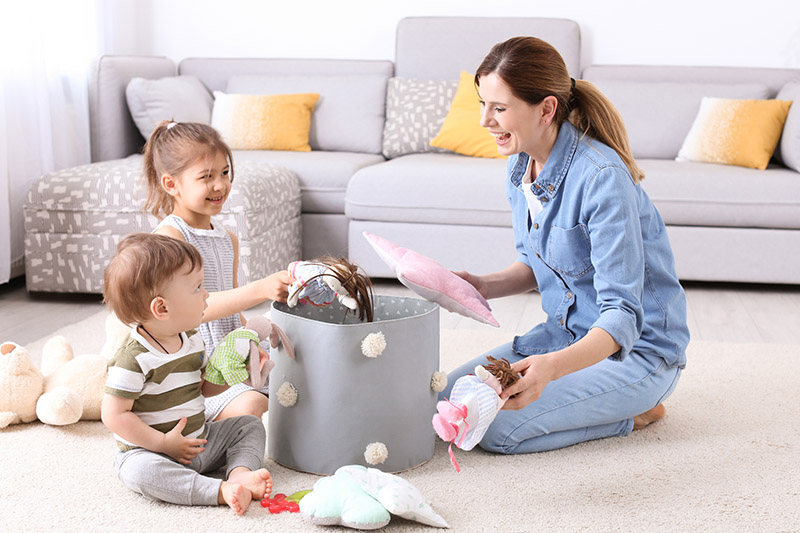 xếp đồ gọn gàng