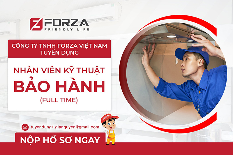 tuyển dụng tháng 7 forza