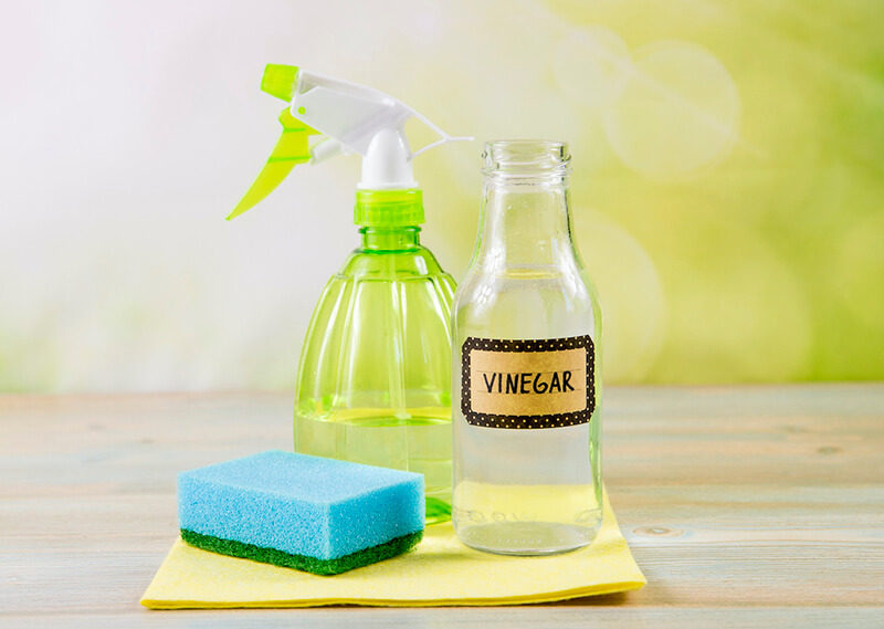 vệ sinh tủ bếp bằng giấm 