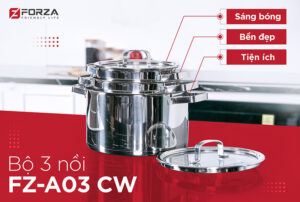 Bộ 3 Nồi FZ-A03 CW