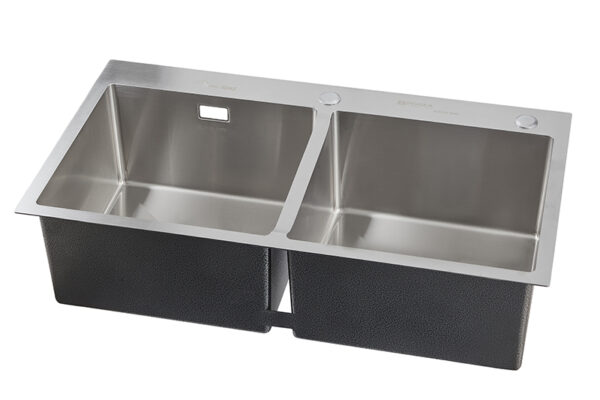 Chậu Rửa FZ - HERA 8245C 2 Hố Cân, Đúc Liền, Syphone Lớn 5