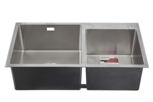 Chậu Rửa FZ - HERA 8245L 2 Hố Lệch, Đúc Liền, Syphone Lớn 1