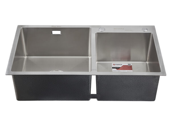 Chậu Rửa FZ - HERA 8245L 2 Hố Lệch, Đúc Liền, Syphone Lớn 1